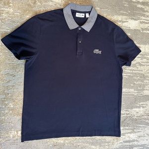 Lacoste mens polo. Size L.